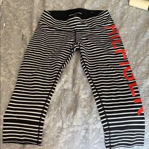 Striped Tommy Hilfiger sport leggings